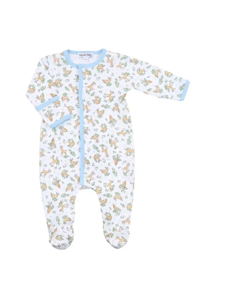 Magnolia Baby Baby Buck Printed Footie