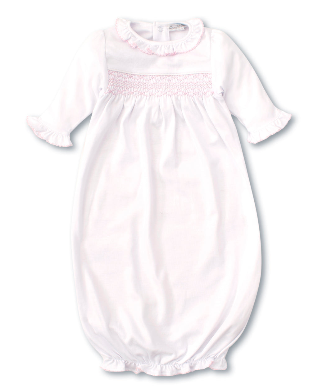 Kissy Kissy KGW04492N Pink Charmed Smocked Sack Gown (STHE)