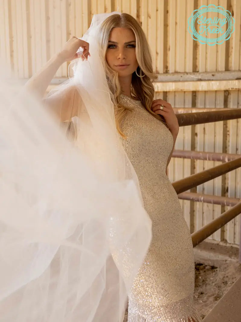 STERLING KREEK Night Life Dress Ivory