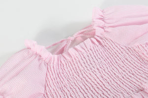 Lil Cactus Smocked Pink Dress (HE)