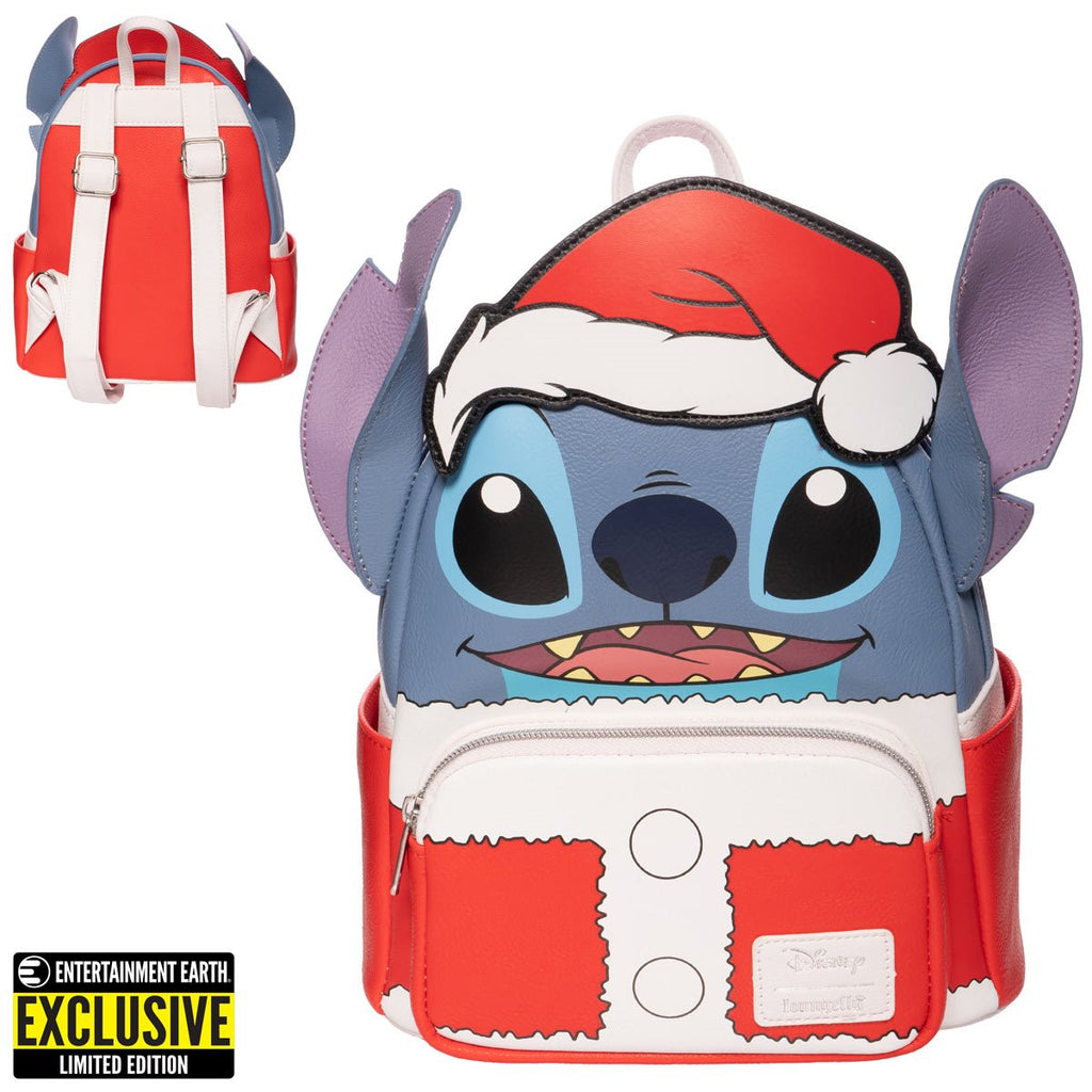 Loungefly Entertainment Earth Exclusive Stitch Christmas Mini Backpack LFWDBK2751 (STHE)