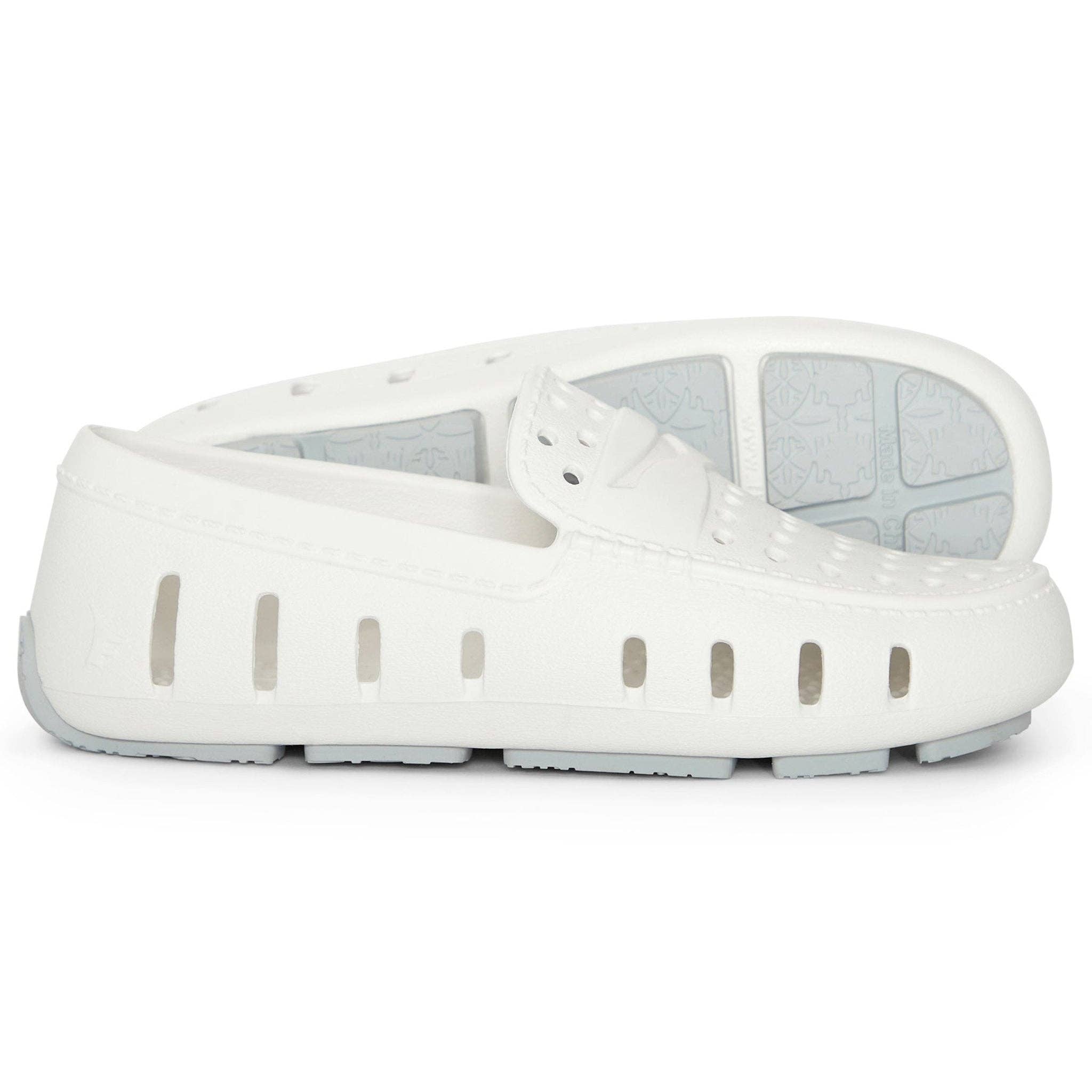 FLOAFERS PRODIGY DRIVER BRIGHT WHITE/HARBOR MIST GRAY