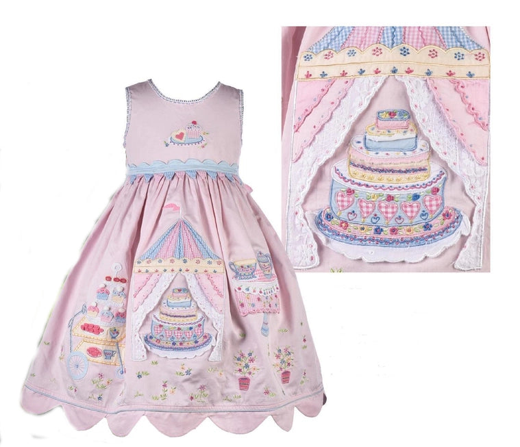 Cotton Kids Garden Tea Party Dress (STHE)