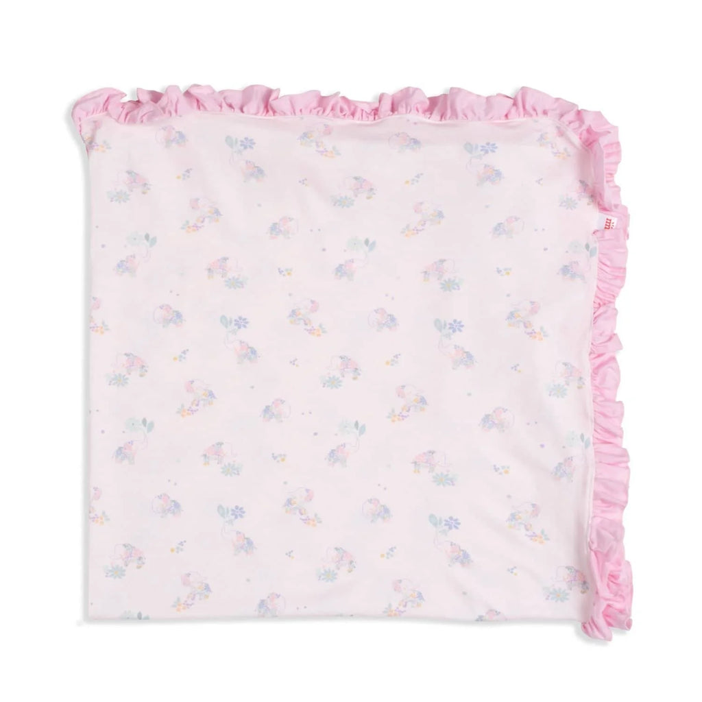 Magnetic Me Forget Me Not Modal Ruffle Baby Blanket