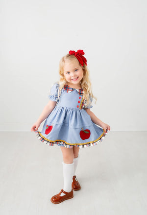 Evie’s Closet Apple Plaid Tunic Set F23-100C (STHE)