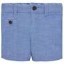 Mayoral 1238 Lavender Blue Formal Linen Bermuda Shorts (STHE)