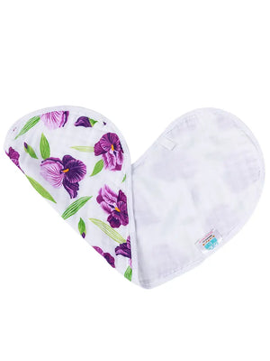Little Hometown Iris Burp and Bib