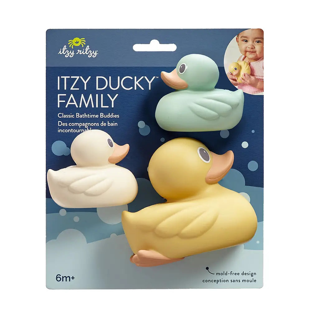Itzy Ritzy Ducks Set of 3 Bath Toys