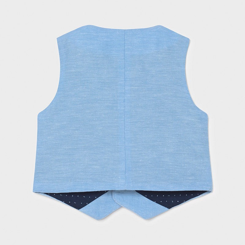 Mayoral Boys' Elegant Vest Mayoral 1341-35 Blue(STHE)