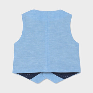 Mayoral Boys' Elegant Vest Mayoral 1341-35 Blue(STHE)