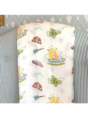 Little Hometown Tennessee Baby Floral Swaddle Blanket (STHE)