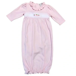 Kissy Kissy KGW10215N Girls Pink Sack with Sweet Strawberry Hand Smocking (STHE)