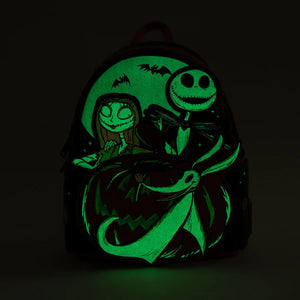 Disney 100 Nightmare Before Christmas Glow-in-the-Dark Mini Backpack Disney 100 Nightmare Before Christmas Glow-in-the-Dark Mini Backpack