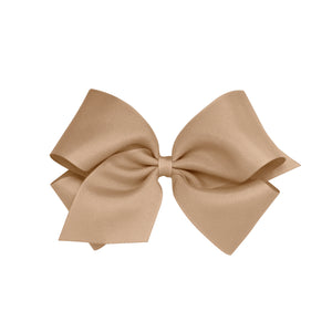Wee Ones MKB Mini King Classic Grosgrain Girls Hair Bow (Plain Wrap)