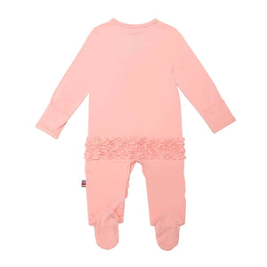 Magnetic Me Peach Pop Footie with Ruffles (HE)