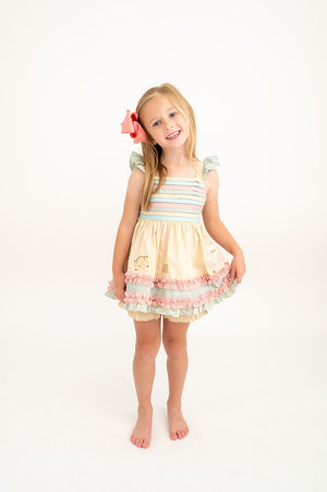 Evie's Closet S24-129C Summer Travels Tunic Set (STHE)