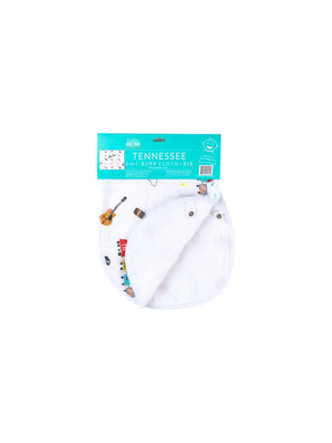 Little Hometown Tennessee Baby 2-in-1 Burp Cloth and Bib (Unisex) (STHE)