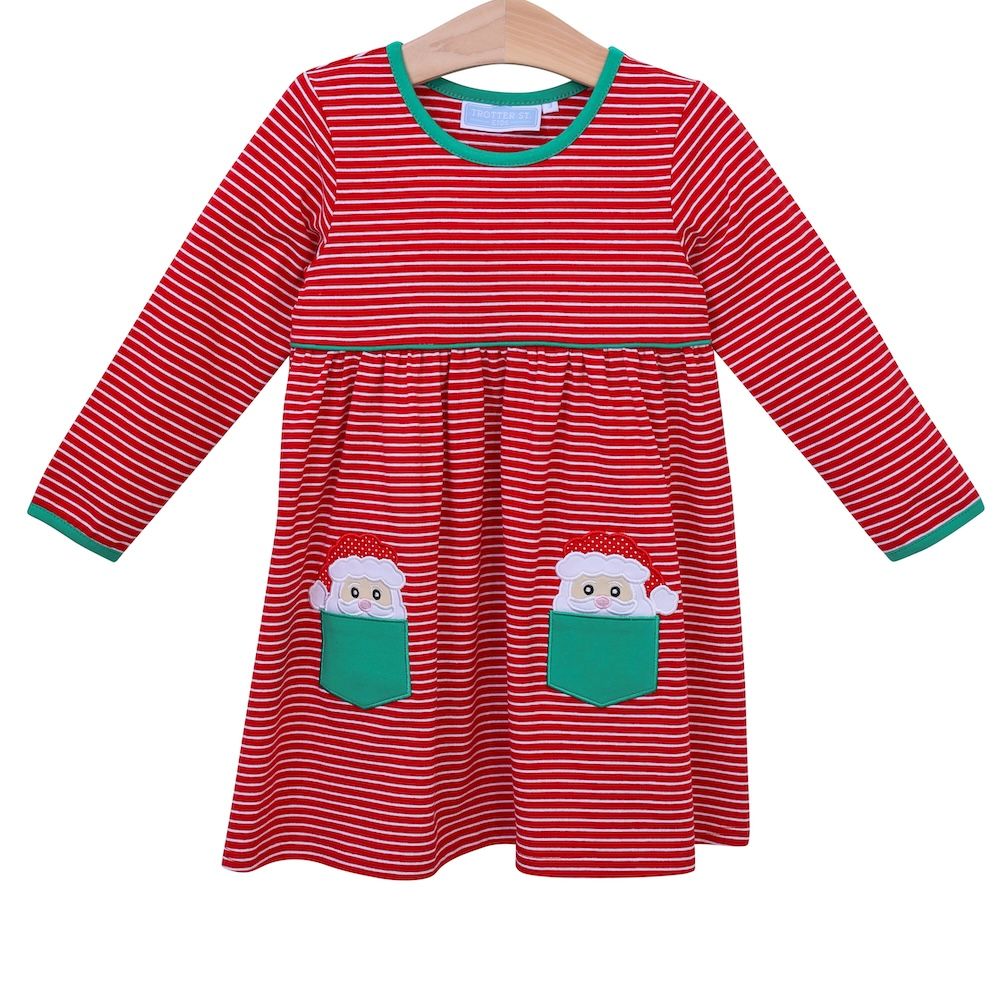Trotter Street Santa Pocket Dress (STHE)