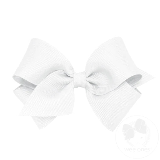 Wee Ones 7662 Small Classic Grosgrain Girls Hair Bow