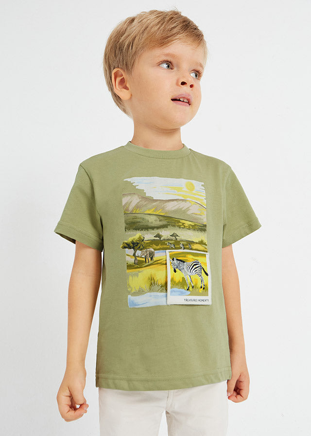 Mayoral 3010-041 Kiwi Graphic T-Shirt (STHE)