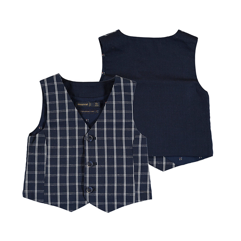 Mayoral 1353-021 Navy Dress Vest  Pairs With 1232-021 (STHE)