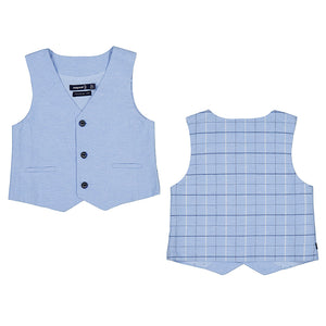 Mayoral 1371-081 Light Blue Vest (STHE)