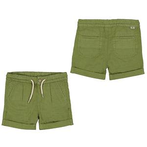 Mayoral 1288-091 Olive Green Casual Shorts