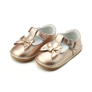 Angel Baby 2388RG Minnie Bow Leather  Mary Jane  (HE)