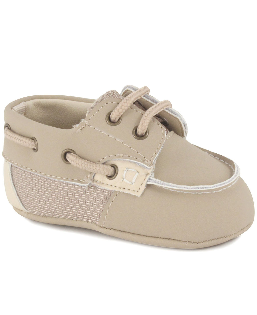 Baby Deer 4114 by Trimfoot Co. Tan Deck Shoe (STHE)