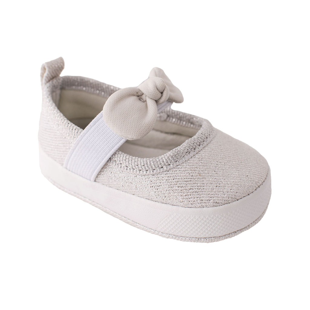 Baby Deer 4180 by Trimfoot Co. Shimmer Fabric Slip on with Elastic Strap (HE)