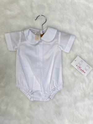 Sir John Baby Boy White Take Me Home Onesie