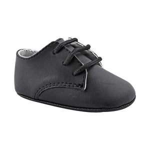 Baby Deer 4901 by Trimfoot Co. Black Leather Dress Oxford (STHE)