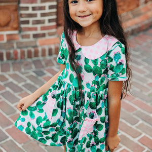 Sugar Bee Cactus Twirl Dress