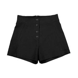 Mayoral 6235-88 Black Crepe Shorts