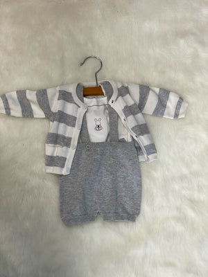 Mayoral 3 Piece Grey Set 1204