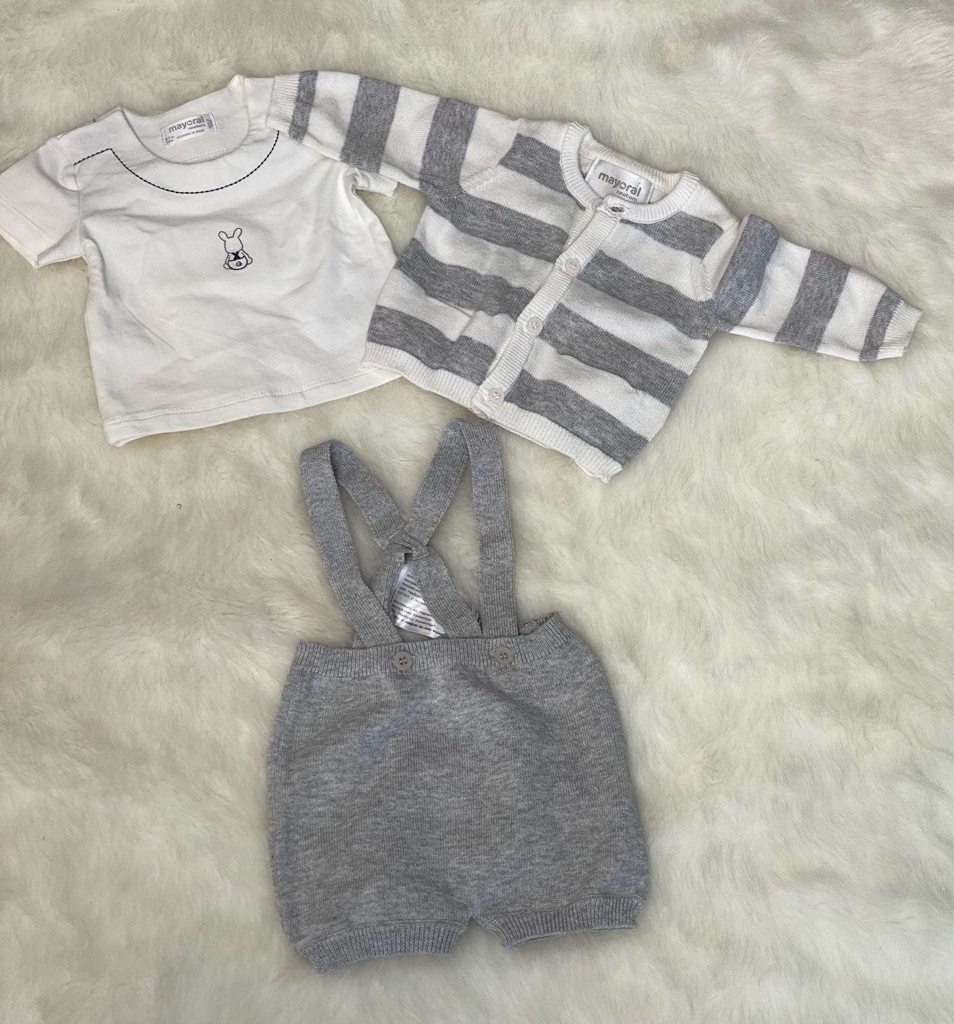 Mayoral 3 Piece Grey Set 1204