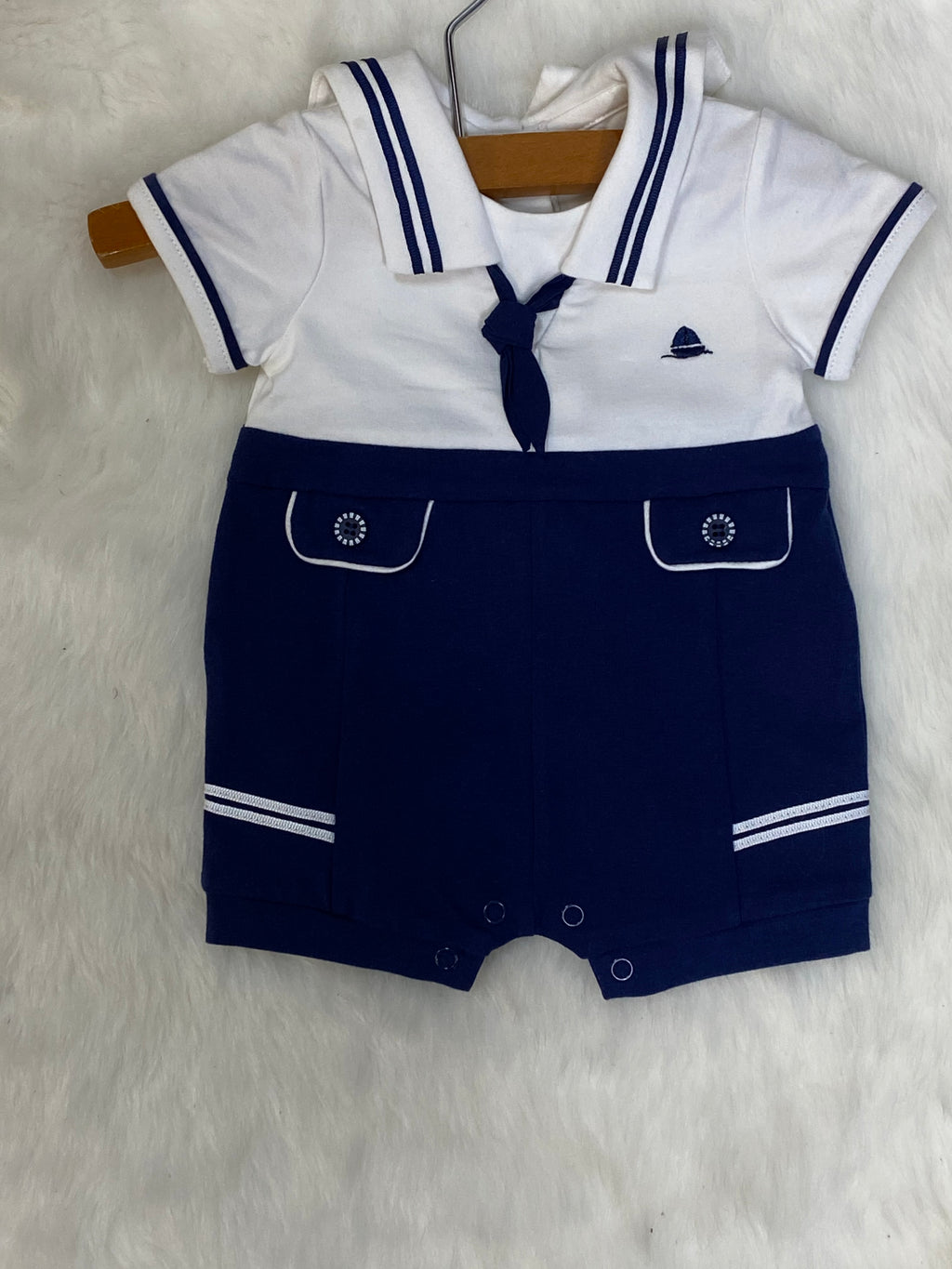 Mayoral Sailor Baby Boy Outfit