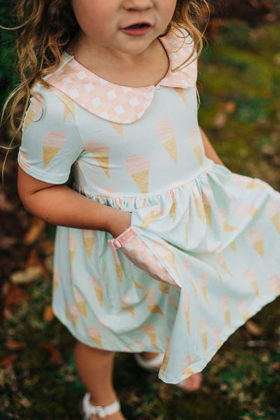 Sugar Bee Ice Cream Twirl Dress