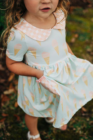 Sugar Bee Ice Cream Twirl Dress