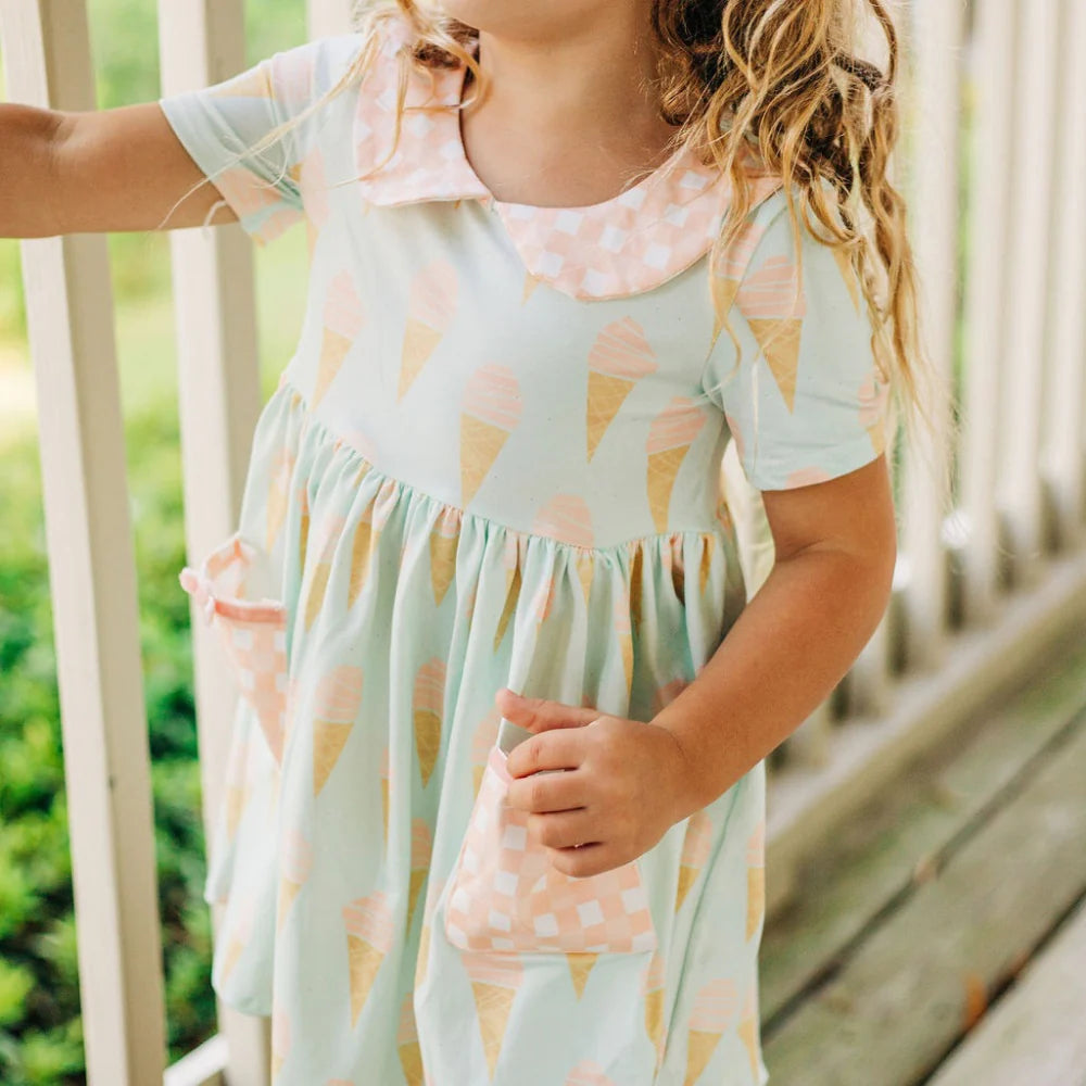 Sugar Bee Ice Cream Twirl Dress