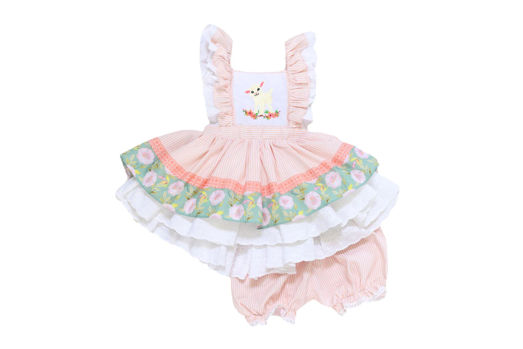 Be Girl Magnolia Dress and Bloomer Set (STHE)
