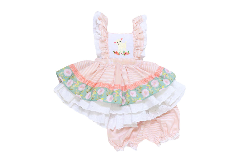 Be Girl Magnolia Dress and Bloomer Set