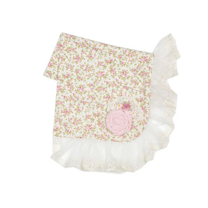 Haute Baby Sweet Pea Baby Girls Receiving Blanket TSW03 (STHE)