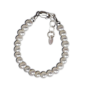 Cherished Moments Zoey Sterling Silver Bracelet White Freshwater Pearls