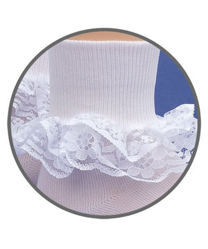 Jefferies Bridal Lace Dress Sock
