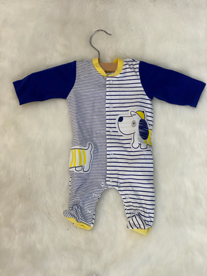 Mayoral 1730 Striped Footie (STHE)
