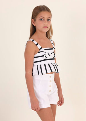 Mayoral 6235-87 Crepe Shorts (STHE)