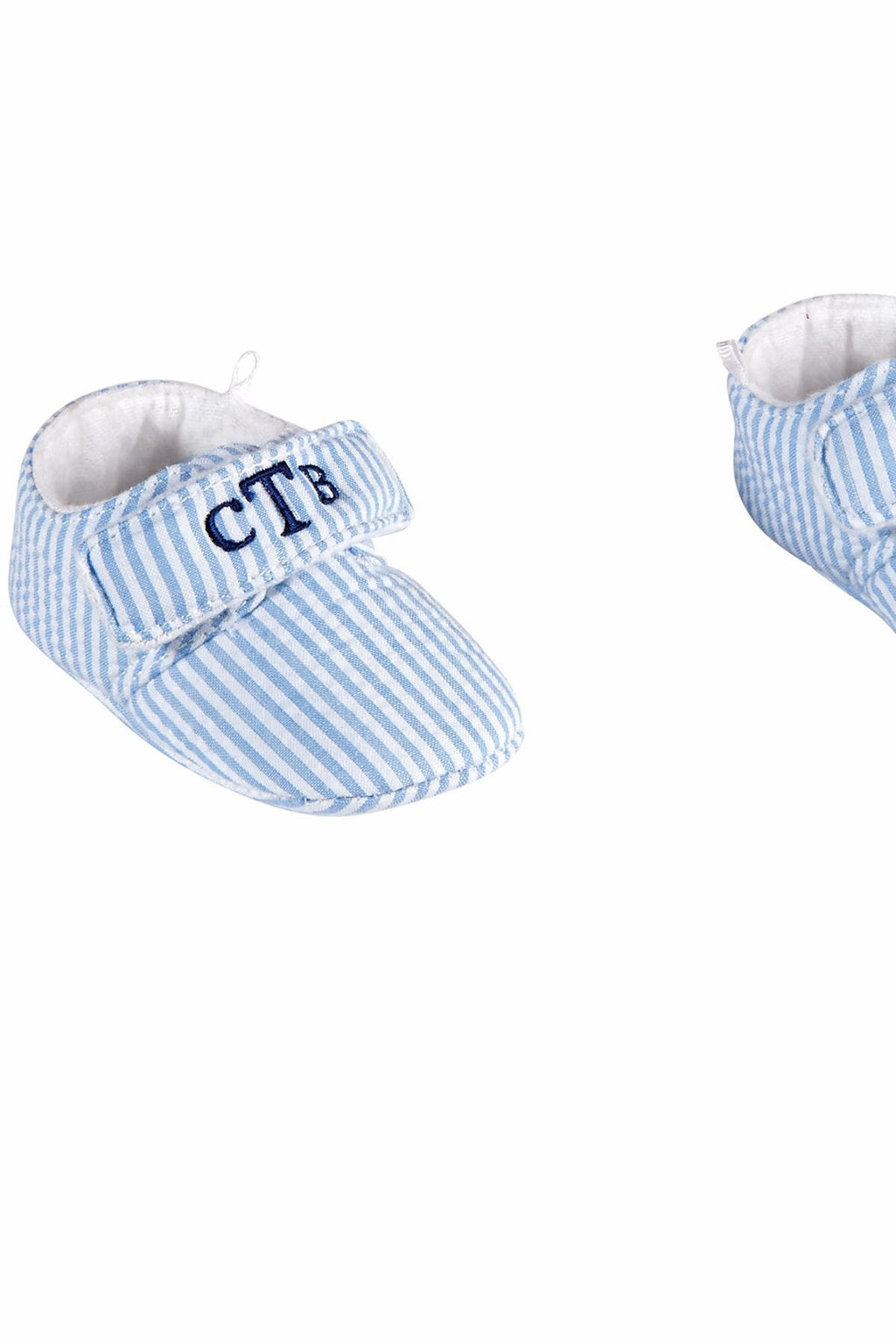 Mud Pie Striped Monogram Shoes (STHE)
