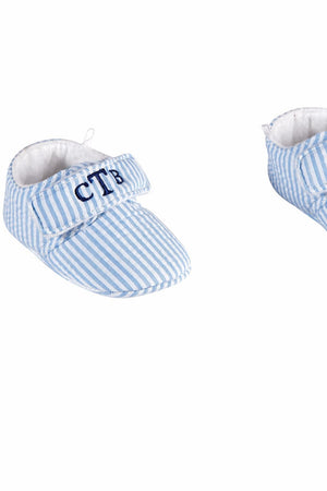 Mud Pie Striped Monogram Shoes (STHE)