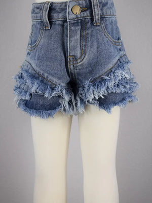 ML Kids Tiered Denim Shorts SH0051